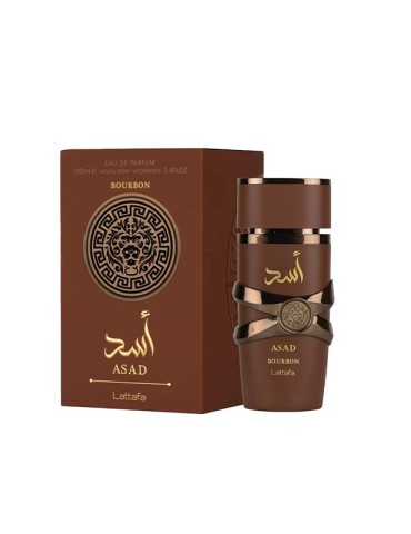 Asad Bourbon 100ml - Lattafa, profumo Maschile Intenso | Escents Parfum Bar