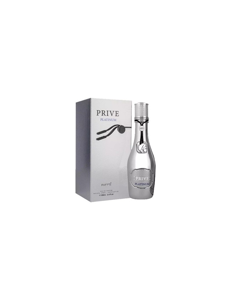 Privè Platinum Silver 100ml – Profumo Arabo Riiffs | Escents