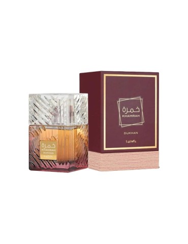 Khamrah Dukhan 100ml – Profumo Lattafa  | Escents Parfum Bar