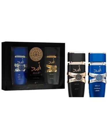 Set Anniversary Asad & Asad Zanzibar 100ml – Lattafa | Escents