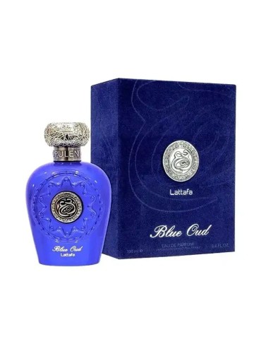 Lattafa Blue Oud Eau de Parfum 100 ml | Profumo Unisex Intenso e Legnoso – Escents Parfum Bar