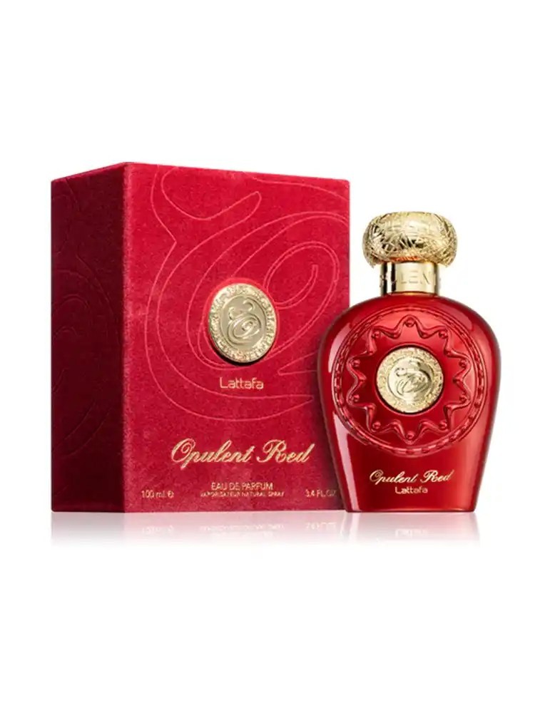 Lattafa Opulent Red Eau de Parfum 100 ml | Profumo Unisex Orientale e Seducente – Escents Parfum Bar