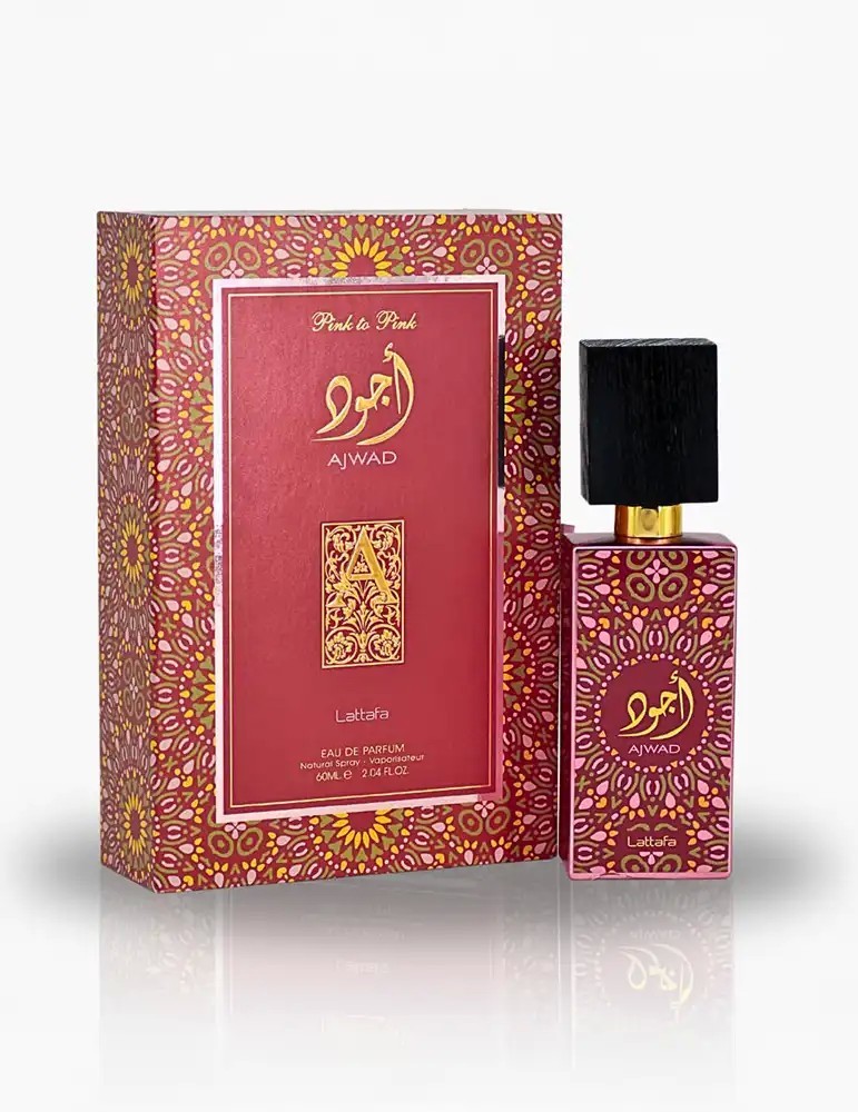 Lattafa Ajwad Pink To Pink Eau de Parfum 60 ml | Profumo Unisex Floreale e Dolce – Escents Parfum Bar