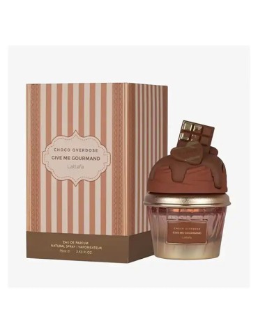 Lattafa Choco Overdose Eau de Parfum 75 ml | Profumo Unisex al Cioccolato – Escents Parfum Bar