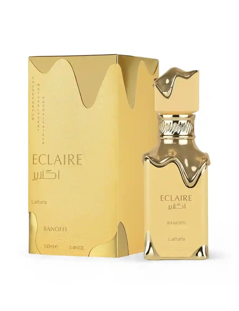 Lattafa Eclaire Banoffi Eau de Parfum 100 ml | Profumo Donna Gourmand al Caramello – Escents Parfum Bar
