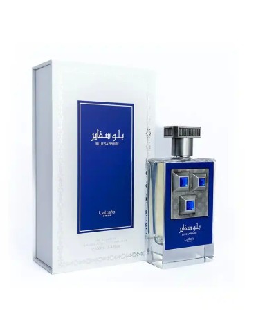 Lattafa Pride Blue Sapphire Eau de Parfum 100 ml | Profumo Unisex Elegante e Speziato