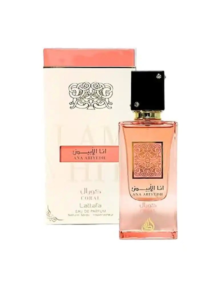 Lattafa Ana Abiyedh Coral EDP 60ml | Profumo Donna Fresco e Floreale